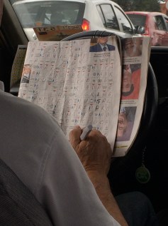 Three across...ends in EZ?