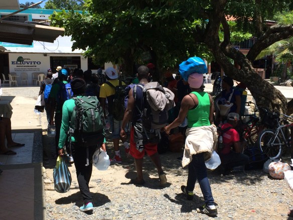 Migrants in Capurgana