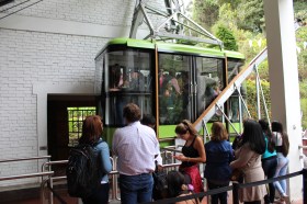 Cable car to the top